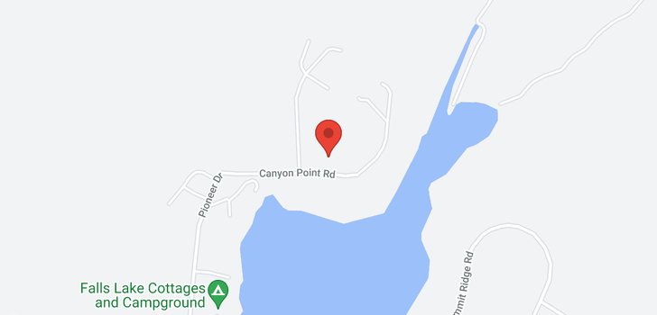 map of 5 65 Canyon Point Road